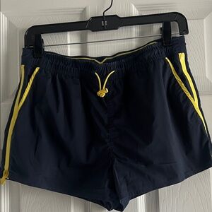 Hunter Navy and Yellow Shorts